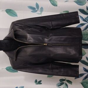 Preston & York Black Leather Jacket